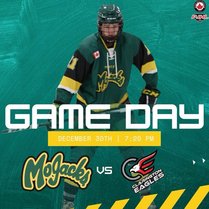 🚨🚨GAME DAY🚨🚨

We are on the road tonight to take on the Clarington Eagles tonight for a 7:20 puck drop!

#GoJacksGo